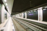  der S-Bahnsteig ist fertig